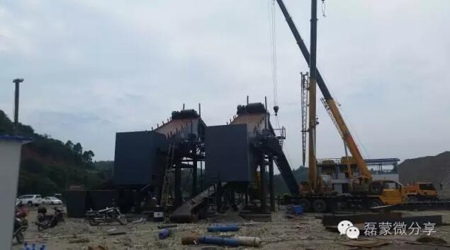 彭山景禹月產(chǎn)10萬方砂石生產(chǎn)線