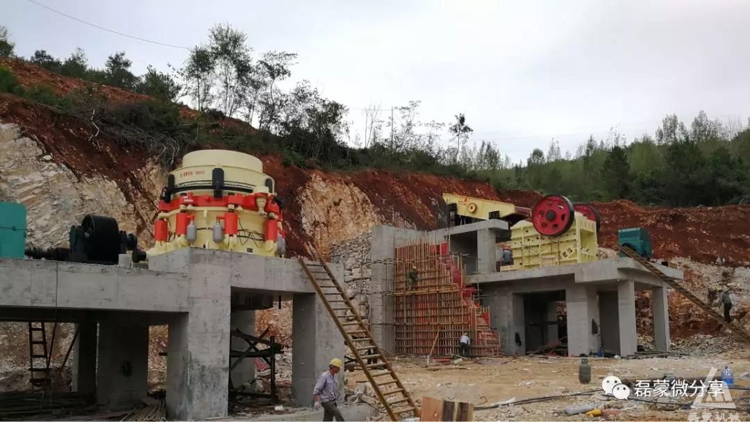 PE1518大型顎破同H900大型液壓圓錐機助力湖北新項目順利進行